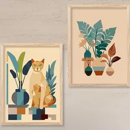 walllane Modern Wall Art With Frame Home Decor Wall Painting For Living Room Office Bedroom-picture-25
