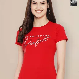 Metronaut Women Typography 2 Printed T-shirt-picture-27