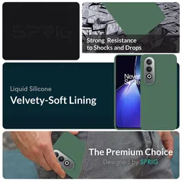 SPRIG OnePlus Nord CE 4 Liquid Silicone Back Cover image 2
