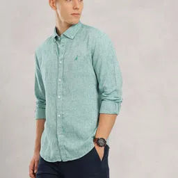 Nautica Slim Fit Button-Down Collar Casual Shirt image 2