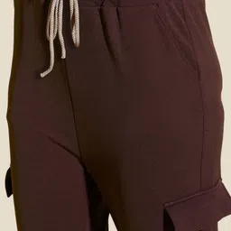 QIOA Women Relaxed High-Rise Joggers Trousers image 4