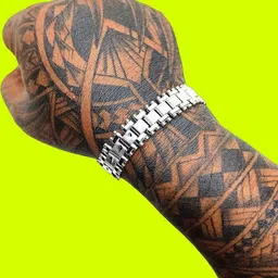 Dynamic Retail Global Silver-Plated Stainless Steel Bracelet-picture-25