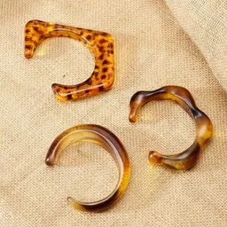 Niska Set Of 3 Brown Regular Western Bangles image 3