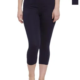 UllasPemium Women Pack Of 2 Skinny Fit Capris-picture-37
