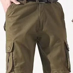 StyleCast x Revolte Men Easy Wash Pleated Cargos Trousers image 4