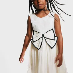 H&M Bow-Detail Organza Dress-picture-46