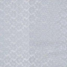 Kuber Industries Grey Floral Cotton 4-Seater Table Cover image 3