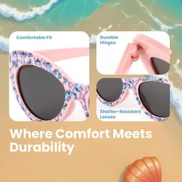 Disney Girls Round Sunglasses with UV Protected Lens TCSG0038 image 2