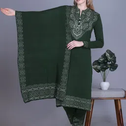 MONTREX Women Regular Kurta with Trousers & With Dupatta-picture-35