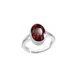 GenZcomplex Red Brass Garnet Finger Ring-picture-7