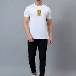 SZN Men Graphic Printed Round Neck T-shirt image 2