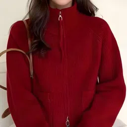 bebe Women Mock Collar Solid Tailored Jacket image 4