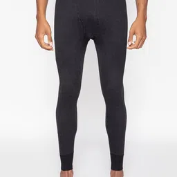 MACHO Men Ribbed Mid-Rise Thermal Bottoms-picture-10