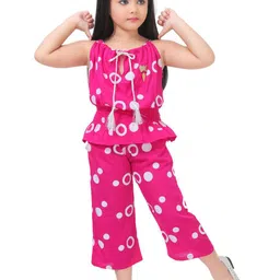 LINKKART FASHION Girls Printed Top with Palazzos-picture-51