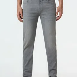 Pepe Jeans Men Oliver Skinny Fit Mid-Rise Light Fade Stretchable Jeans-picture-35