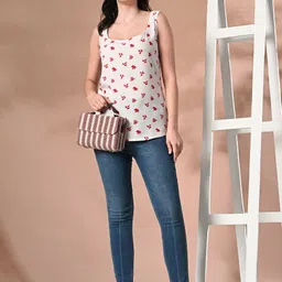 ANNSH APPAREL Floral Print Top image 2