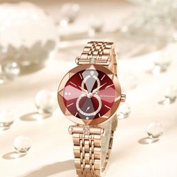 GIORDANO Women Embellished Dial & Stainless Steel Straps Analogue Watch GZ-60092-22-picture-7