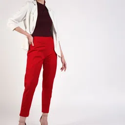 FLOREOS Women Comfort Easy Wash Trousers-image-86