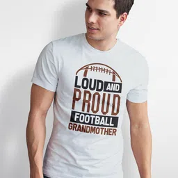 Seekbuylove Men Typography Printed Cotton Bio Finish T-shirt image 2