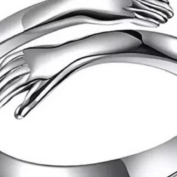 Teeragaj Hug Shaped Adjustable Finger Ring image 2