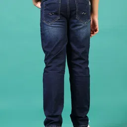 V-Mart Boys Low Distress Light Fade Jeans image 5