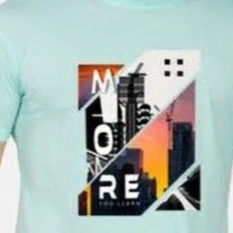 GLOBAL NOMAD Men 2 Printed Bio Finish Applique T-shirt image 5