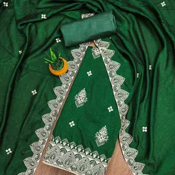 SAINOOR Ethnic Motifs Embroidered Unstitched Dress Material-picture-16