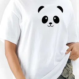 KAIDO Women Printed Drop-Shoulder Sleeves T-shirt image 4