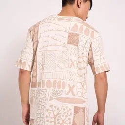 7 Alt by Pantaloons Men Printed Cut Outs T-shirt image 3