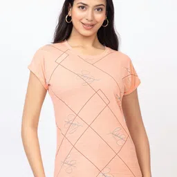 GFO Women Pure Cotton Bio Finish T-shirt-image-89