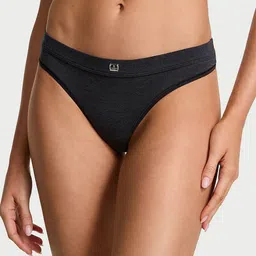 Victoria's Secret Low Rise Cotton Thong Panty-image-87