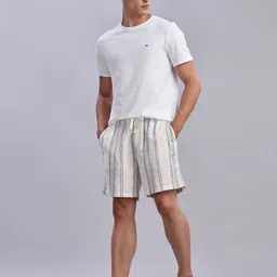 Tommy Hilfiger Men Striped Loose Fit Technology Shorts-image-25