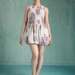 4WRD by Dressberry Women Floral Printed Fit & Flare Mini Dress-picture-23
