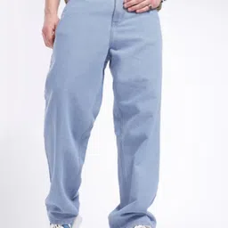 SZN Men Classic Relaxed Fit Mid-Rise Light Fade Stretchable Denim Jeans-picture-10