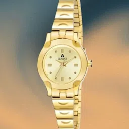 Aglance Women Embellished Dial & Bracelet Style Straps Analogue Watch New558_8019ym01-image-14