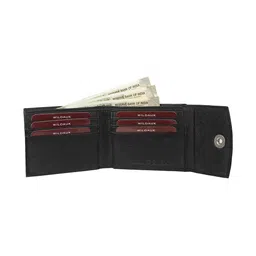 WILDAUK Men Textured PU Three Fold Wallet image 3