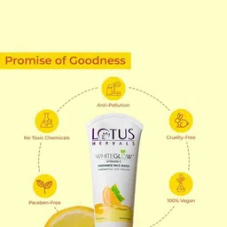 Lotus Herbals WhiteGlow Set Of 4 Vitamin C Radiance Face Wash-100g Each image 5