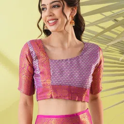 yourwish Woven Design Kanjeevaram Saree image 2