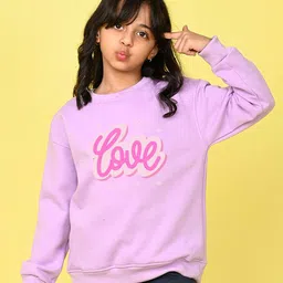 NUSYL Girls Printed Sweatshirt-image-33