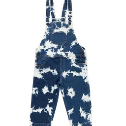 JusCubs Boys Tie-Dye Cotton Dungarees-image-68