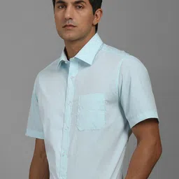 Louis Philippe Men Printed Formal Shirt image 2