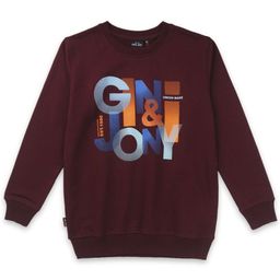 Gini and Jony Boys Typography Printed Round Neck Cotton Pullover Sweatshirt-picture-17