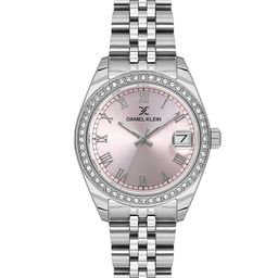 Daniel Klein Women Embellished Dial & Stainless Steel Straps Analogue Watch DK.1.13932-2-picture-47