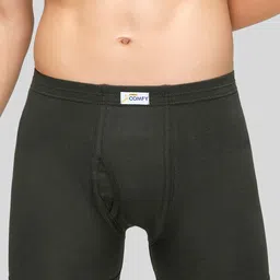 AMUL COMFY Pack Of 4 Cotton Long Trunks AC-FCTRIE-OG-LB-BLK-NVY-3XL-4PC image 3