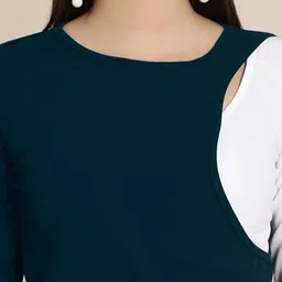 Mast & Harbour Women Pack of 2 Solid Puff Sleeve Regular Top image 5