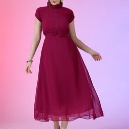 Raiyani Enterprise Women Fit & Flare Maxi Dress-picture-16