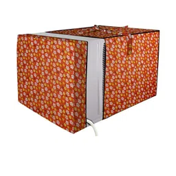 Stylista Orange Printed Waterproof Air Conditioner Covers-picture-18
