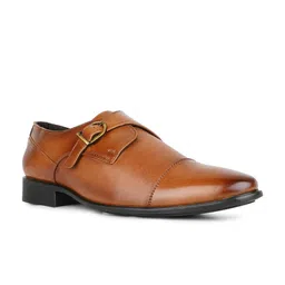 PRIVO by Inc.5 Men Textured Formal Monk Shoes image 5