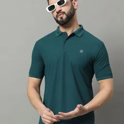 RENUOVO Men Polo Collar Pockets T-shirt-picture-44
