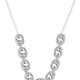 Sangria Stone-Studded Jewellery Set image 4